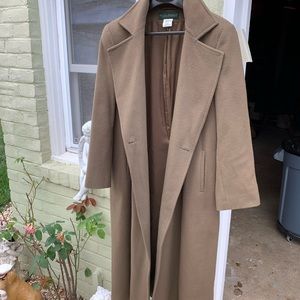Long wool coat
